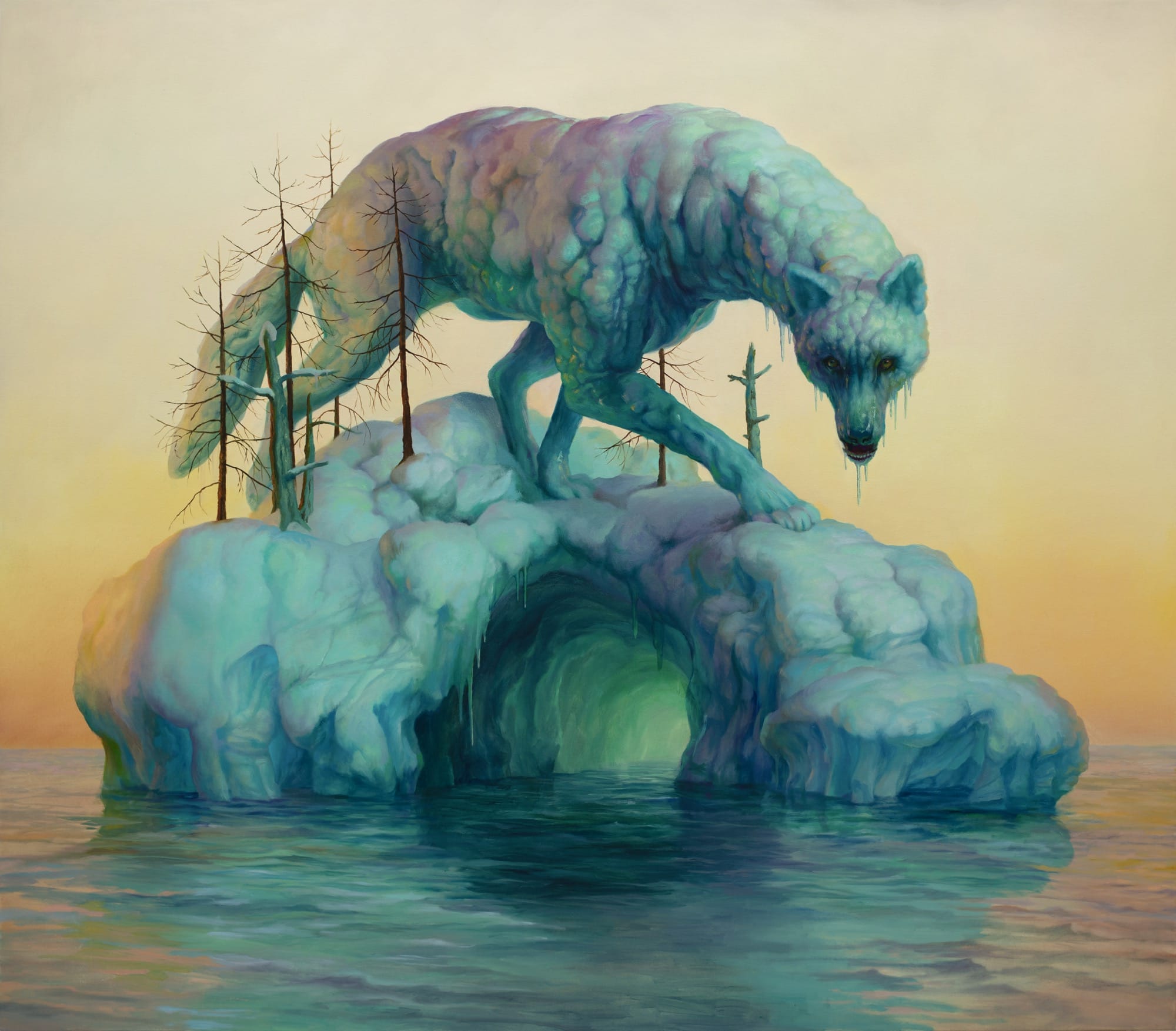 zwierzęta wiedzą, że wszystko wraca. Martin Wittfooth, praca 7.