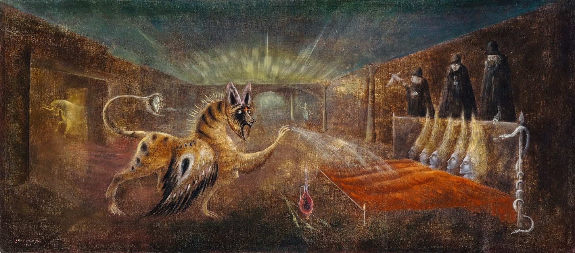 zostawiłam konwenanse za drzwiami. Leonora Carrington, praca 2.