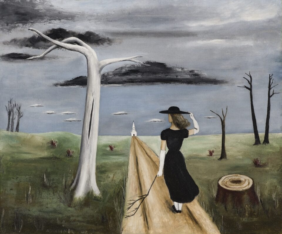 to miejsce śniło mi się wcześniej. Gertrude Abercrombie, praca 10.