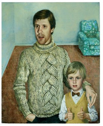 pół chłopca, całe dzieciństwo. Stuart Pearson Wright, praca 6.