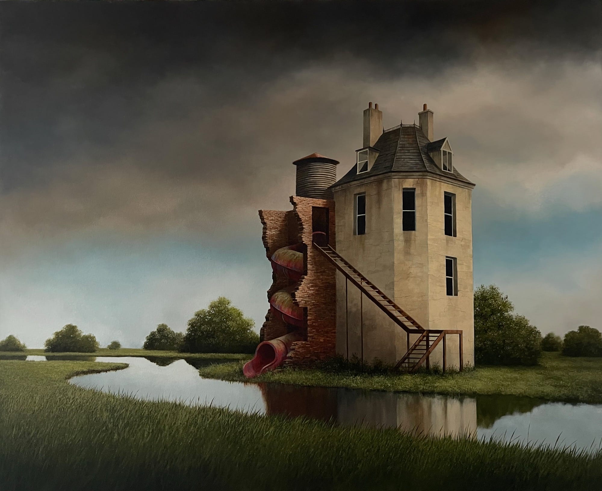 dom czeka na złą pogodę. Lee Madgwick, praca 2.
