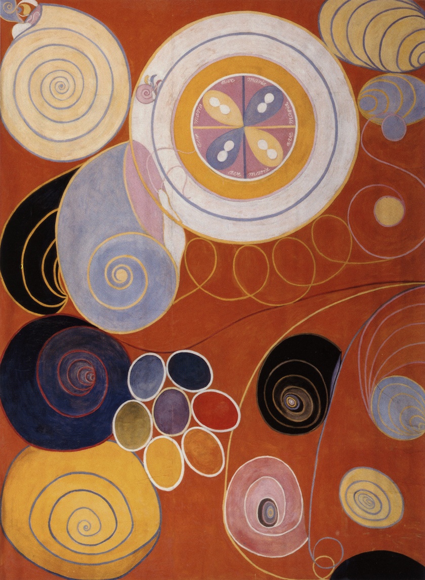 zanim świat dostał nazwy. Hilma af Klint, praca 8.