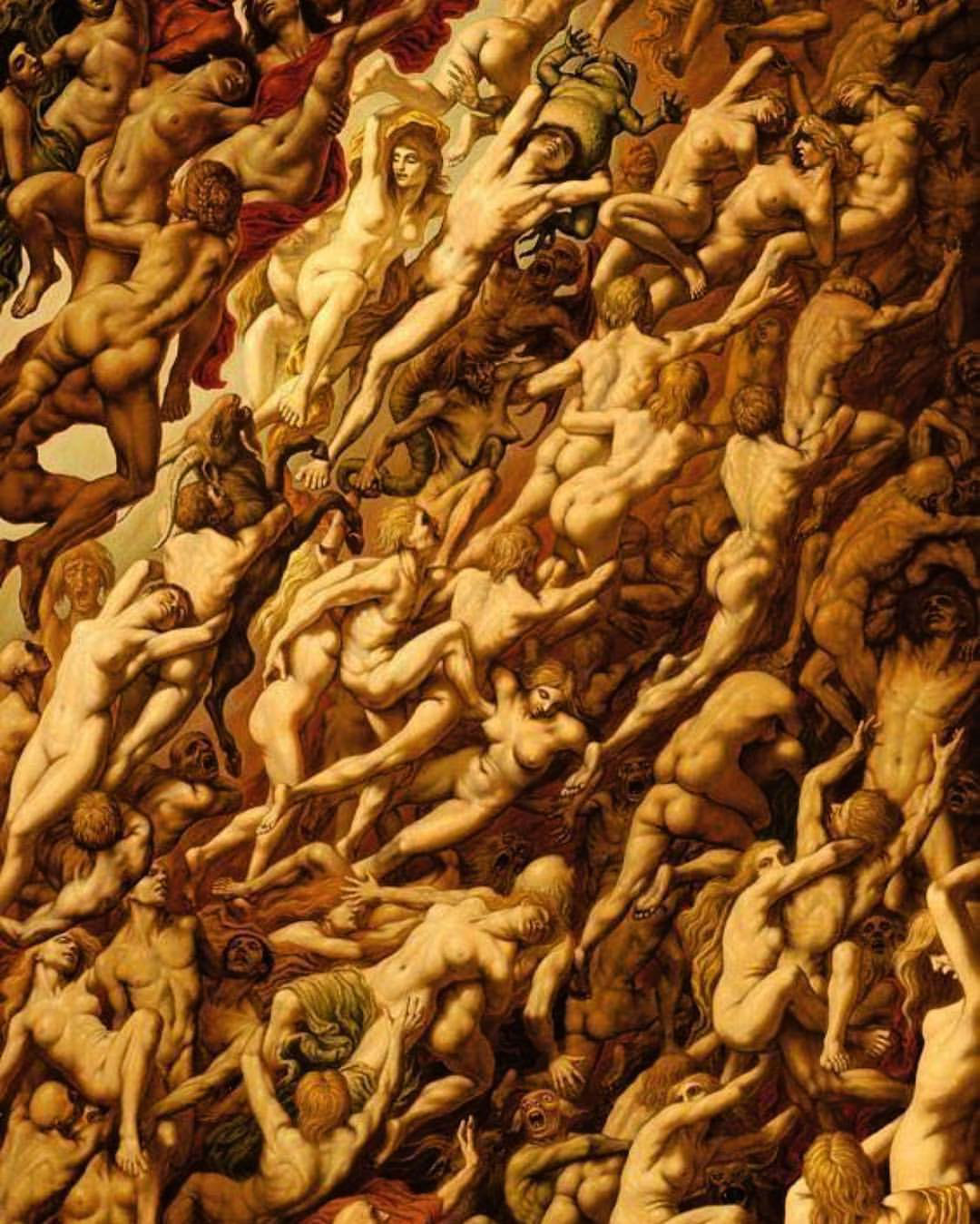 tutaj wszystko łączy się z czymś jeszcze. Johfra Bosschart, praca 6.