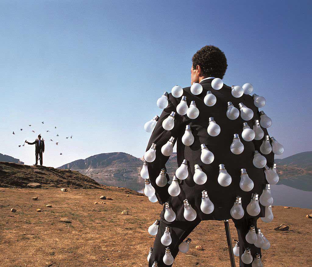 płyta zaczyna się od obrazu. Storm Thorgerson, praca 5.