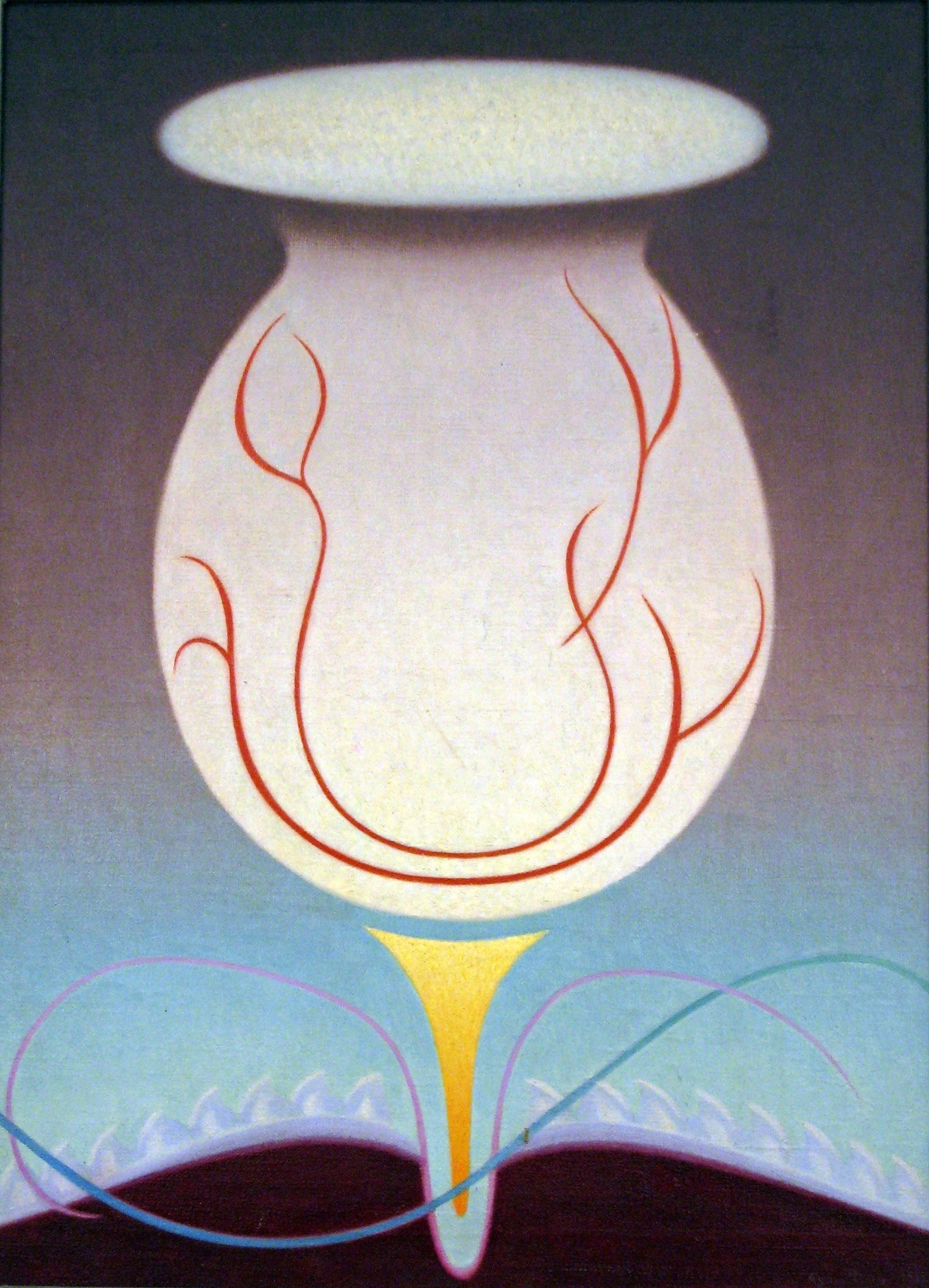 światło ma swoje życie. Agnes Pelton, praca 8.