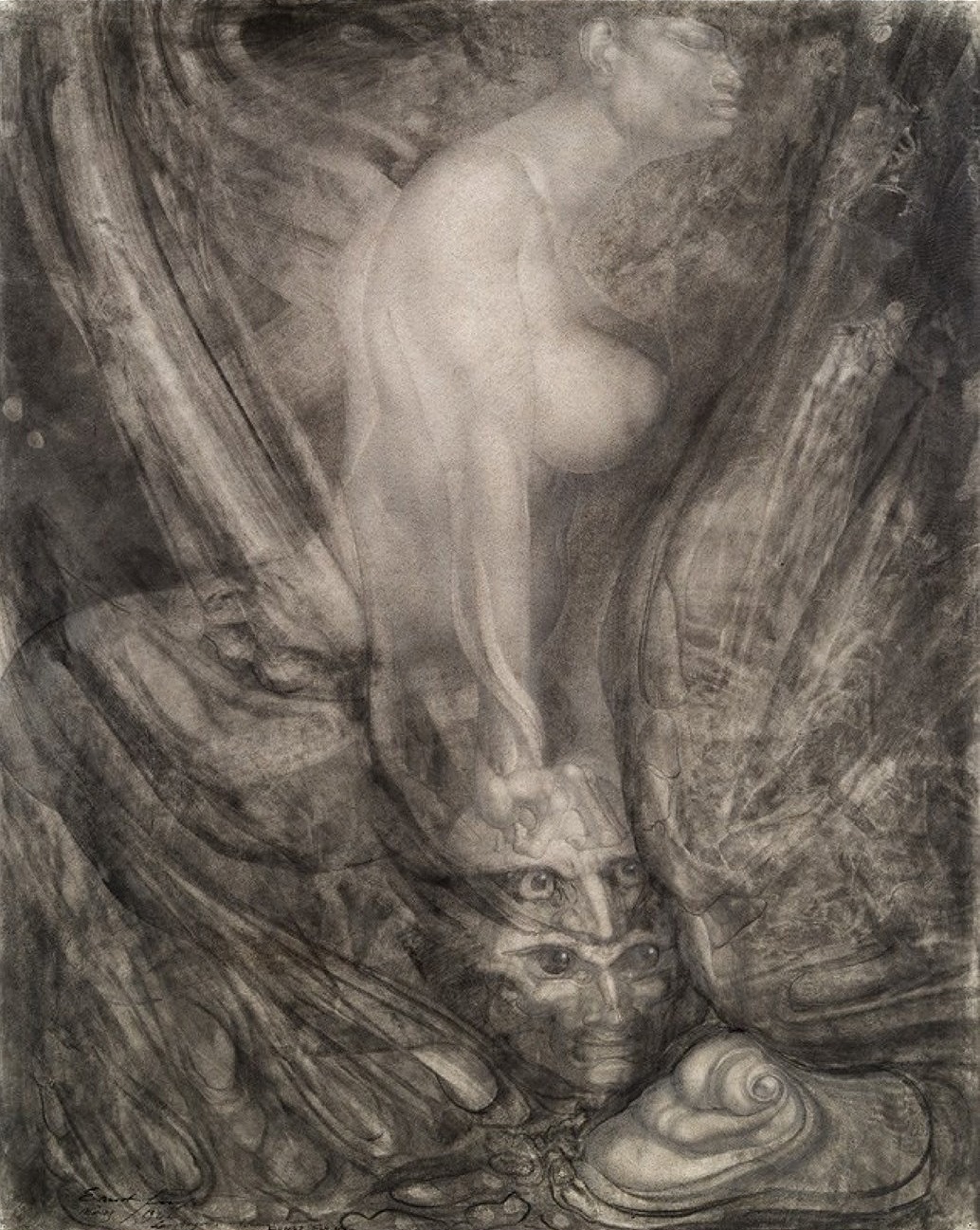 sufit jest bliżej nieba, niż myślisz. Ernst Fuchs, praca 9.