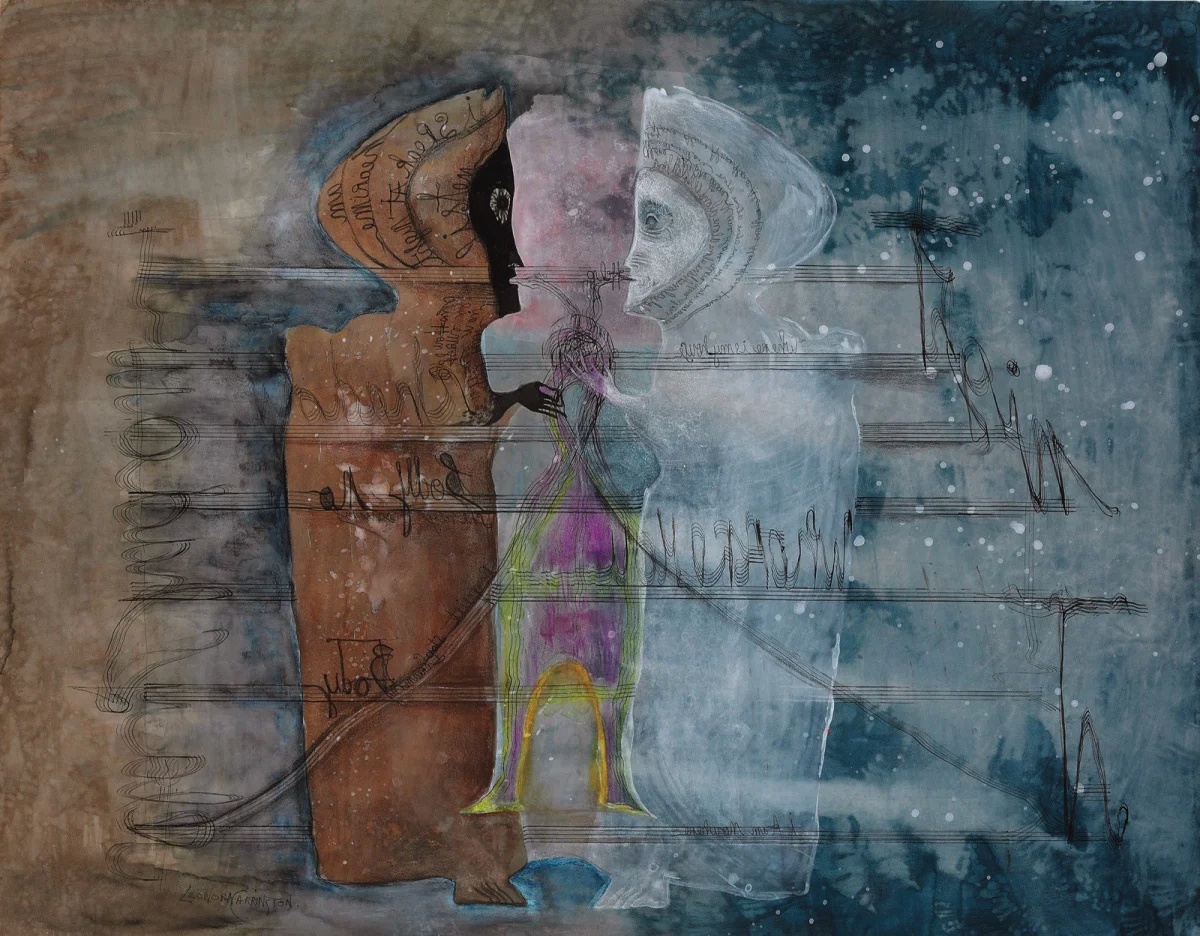 kochany koszmarze, piszę do ciebie. Leonora Carrington, praca 8.