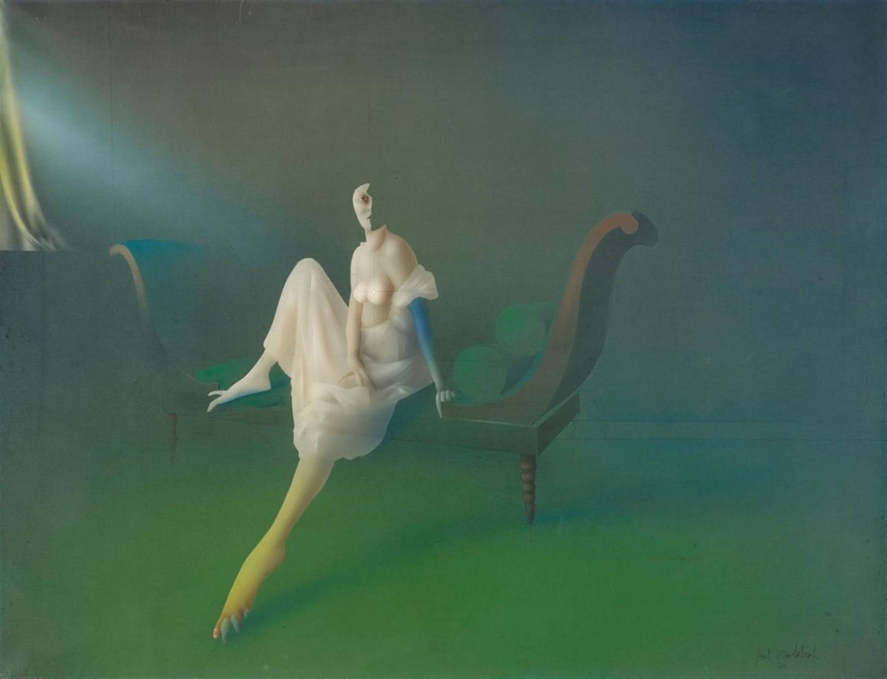 wyobraźnia zostawiła odciski palców. Paul Wunderlich, praca 2.