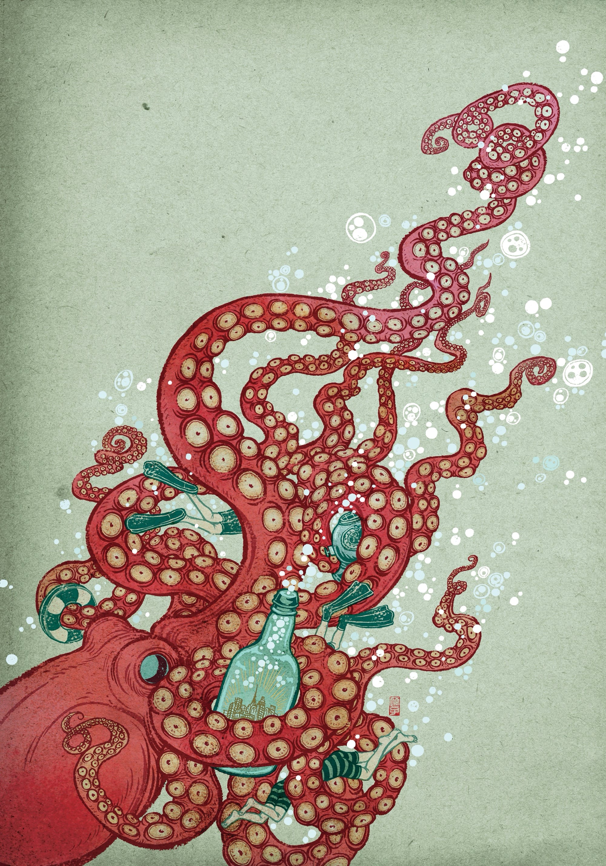 dawne lato, nie całkiem prawdziwe. Yuko Shimizu, praca 5.