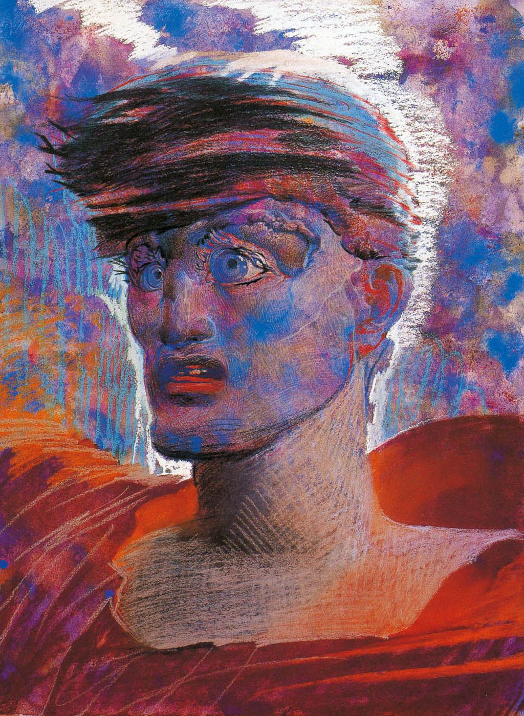 sufit jest bliżej nieba, niż myślisz. Ernst Fuchs, praca 3.