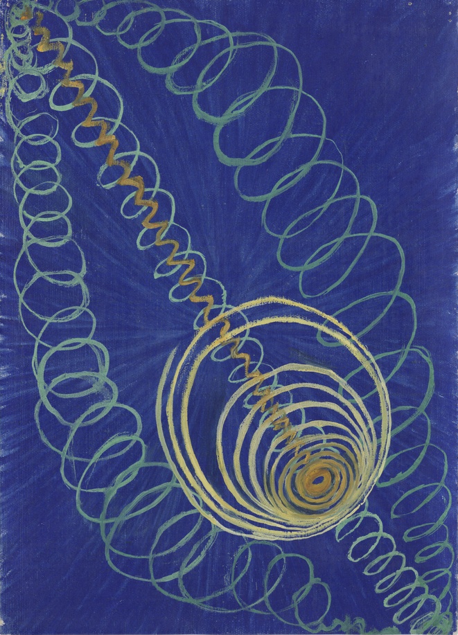 zanim świat dostał nazwy. Hilma af Klint, praca 4.