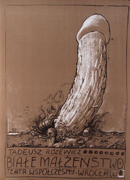 śmierć lubi bogate dekoracje. Franciszek Starowieyski, praca 6.