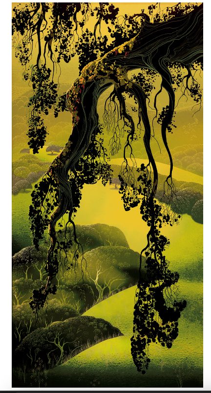 dolina pamięta inny porządek. Eyvind Earle, praca 6.