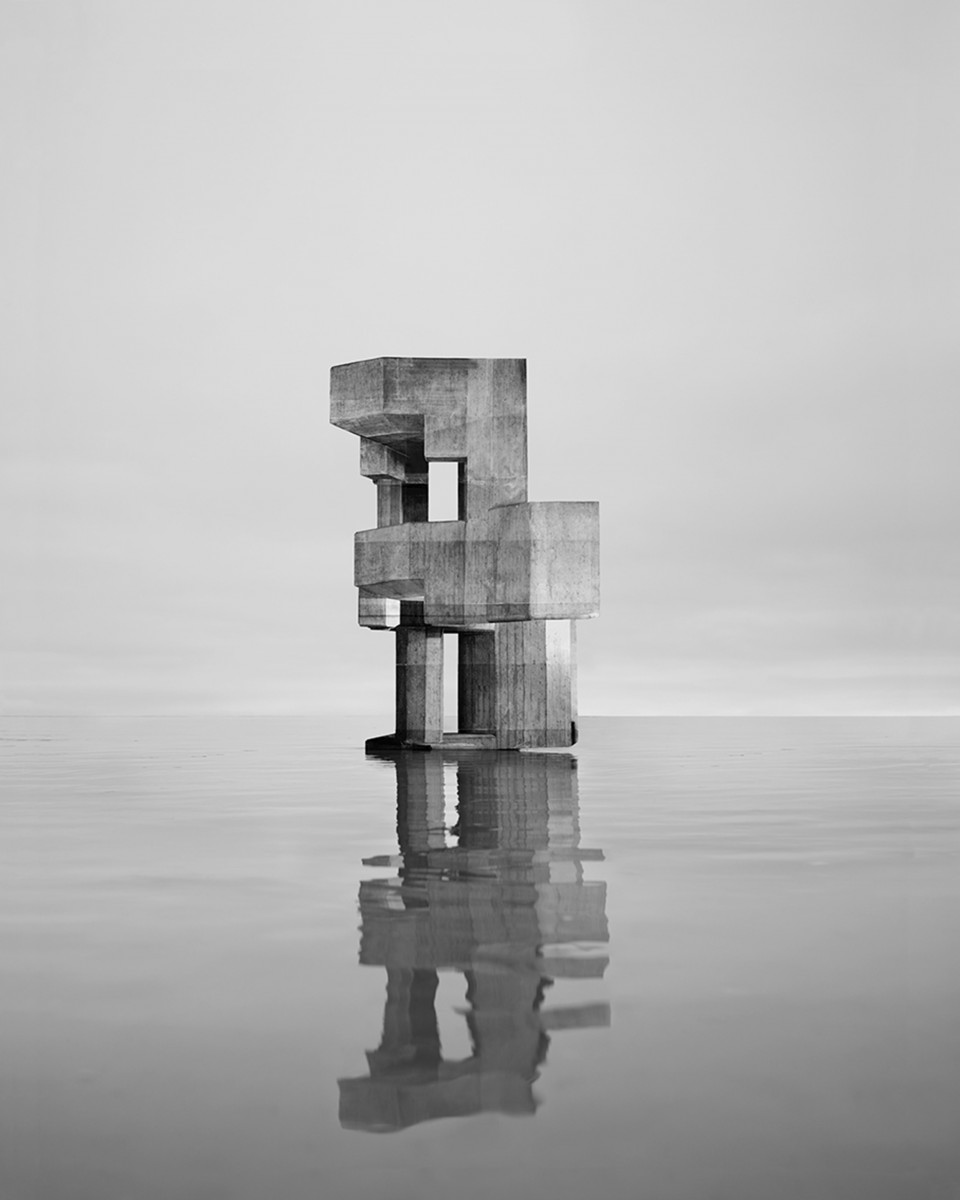 wodospad okazał się dekoracją. Noémie Goudal, praca 10.