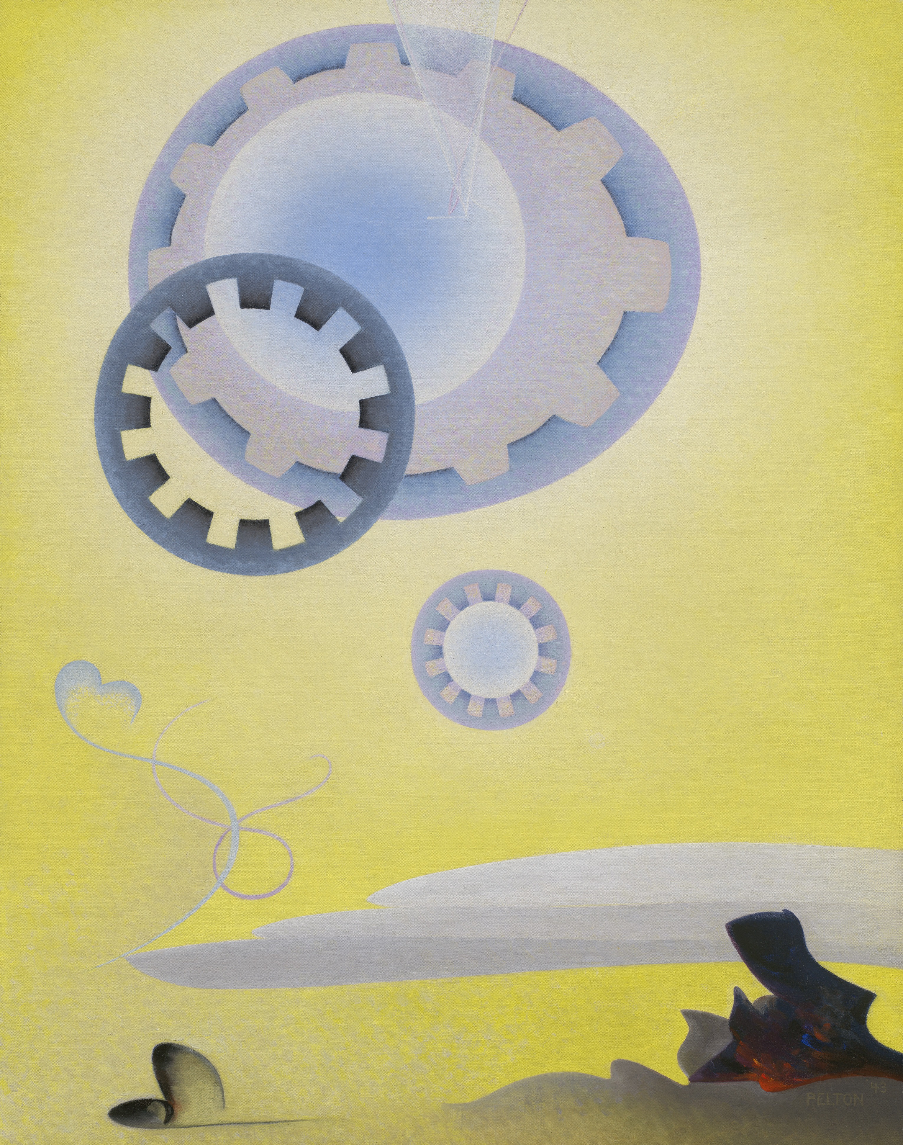 światło ma swoje życie. Agnes Pelton, praca 4.