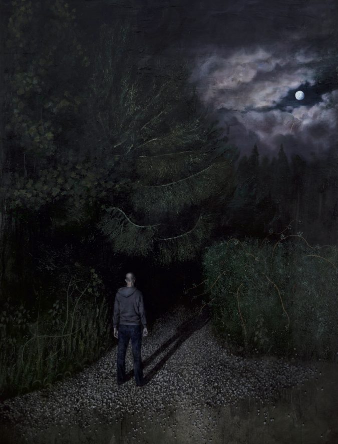 pół chłopca, całe dzieciństwo. Stuart Pearson Wright, praca 3.