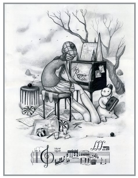 słodkie, aż trochę boli. Brandi Milne, praca 7.