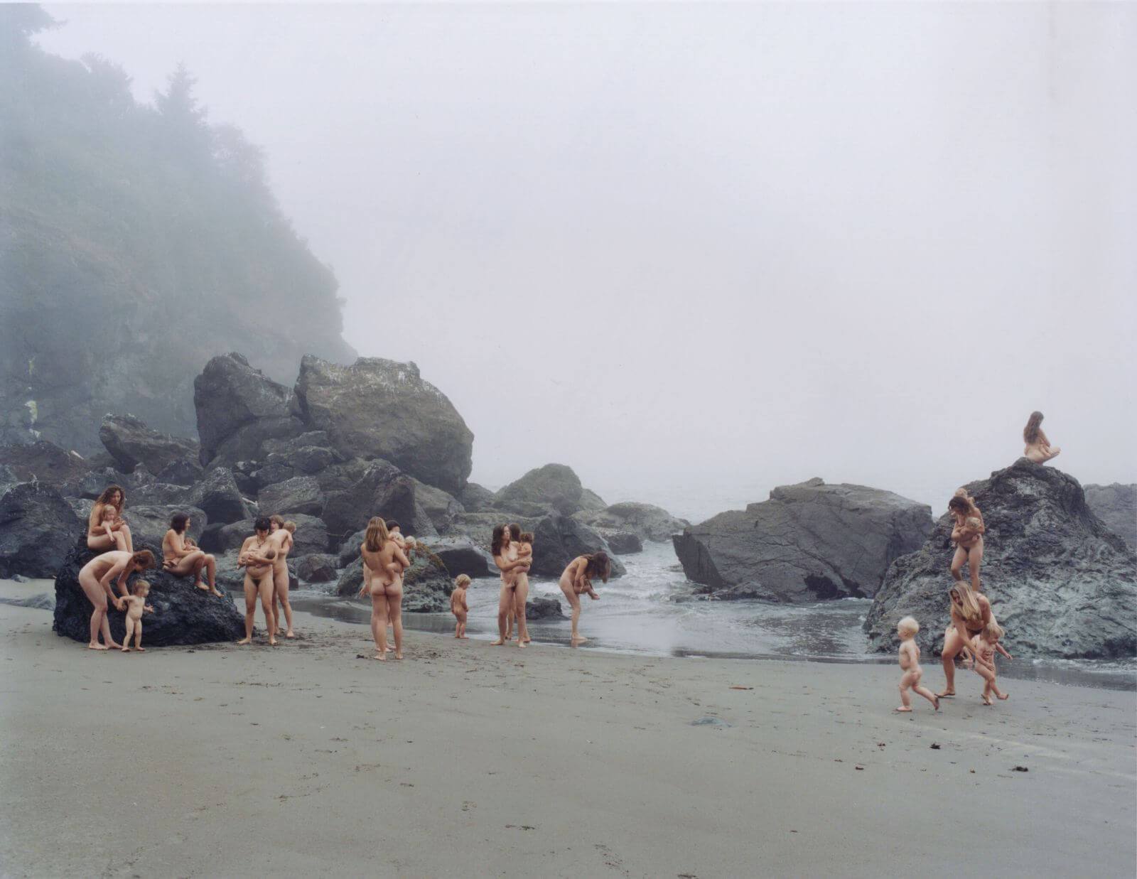 uciekłyśmy tam, gdzie jest lepiej. Justine Kurland, praca 4.
