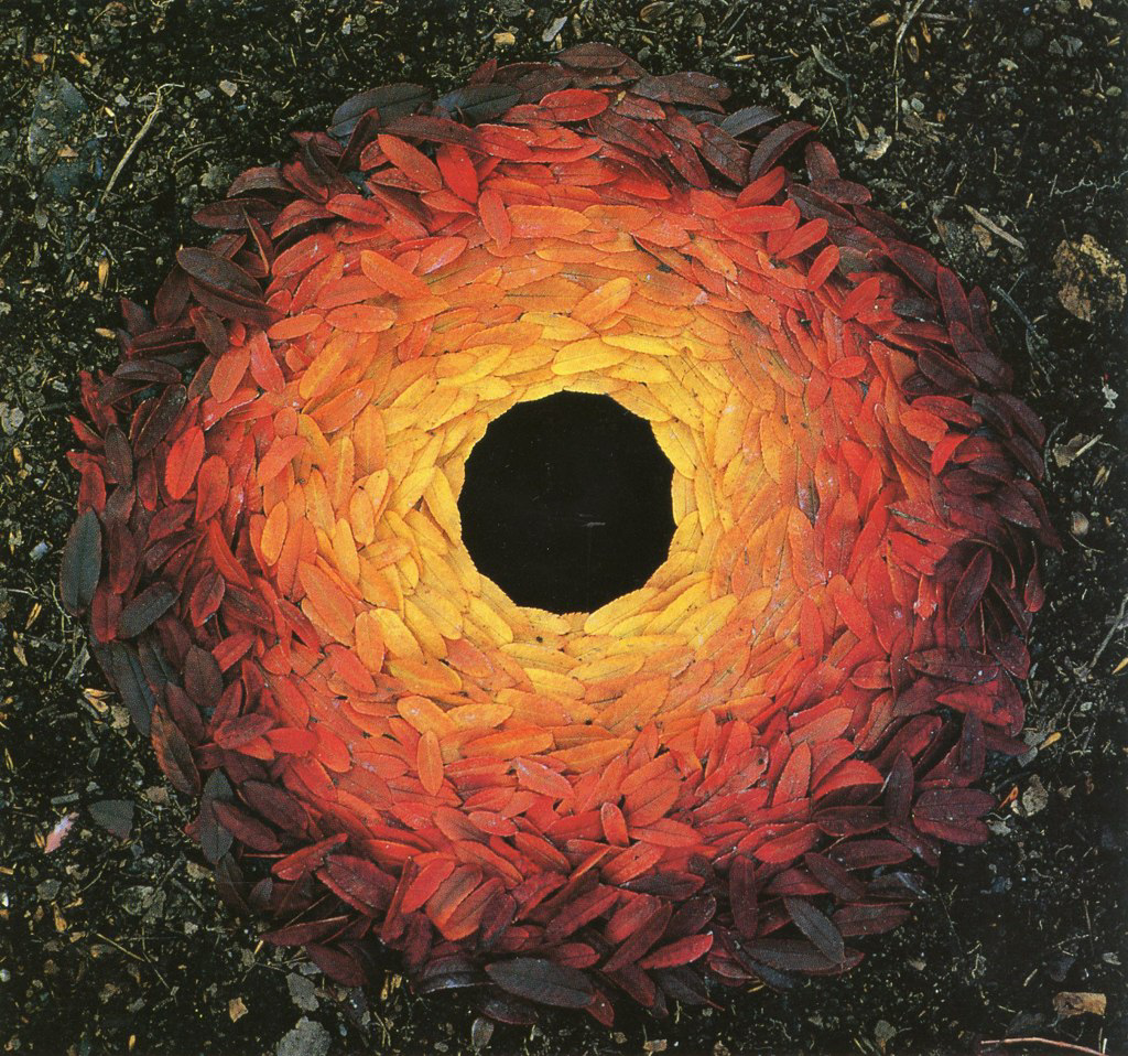 zanim zabierze to wiatr. Andy Goldsworthy, praca 2.