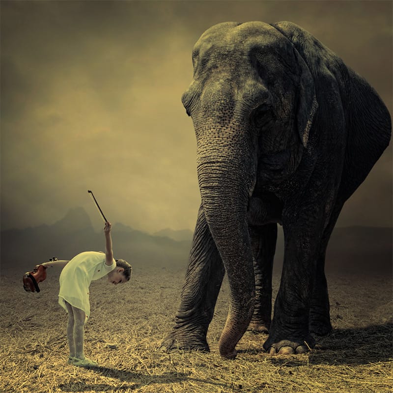 fotografia skręciła w stronę snu. Caras Ionut, praca 7.