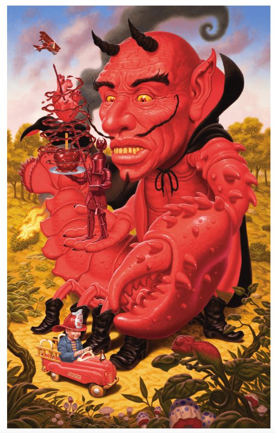 wszystko, czego nie było w kreskówce. Todd Schorr, praca 6.