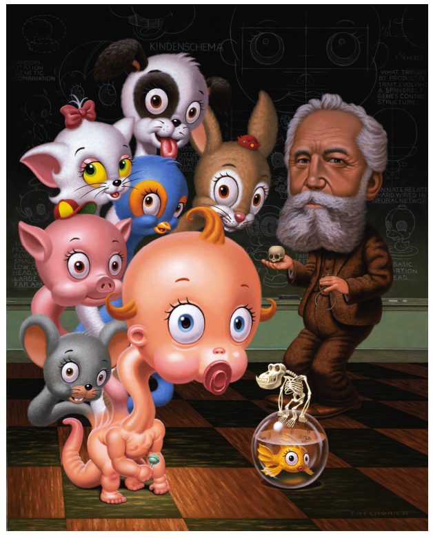 wszystko, czego nie było w kreskówce. Todd Schorr, praca 7.