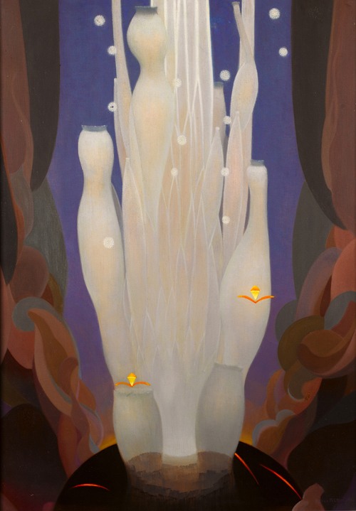 światło ma swoje życie. Agnes Pelton, praca 10.