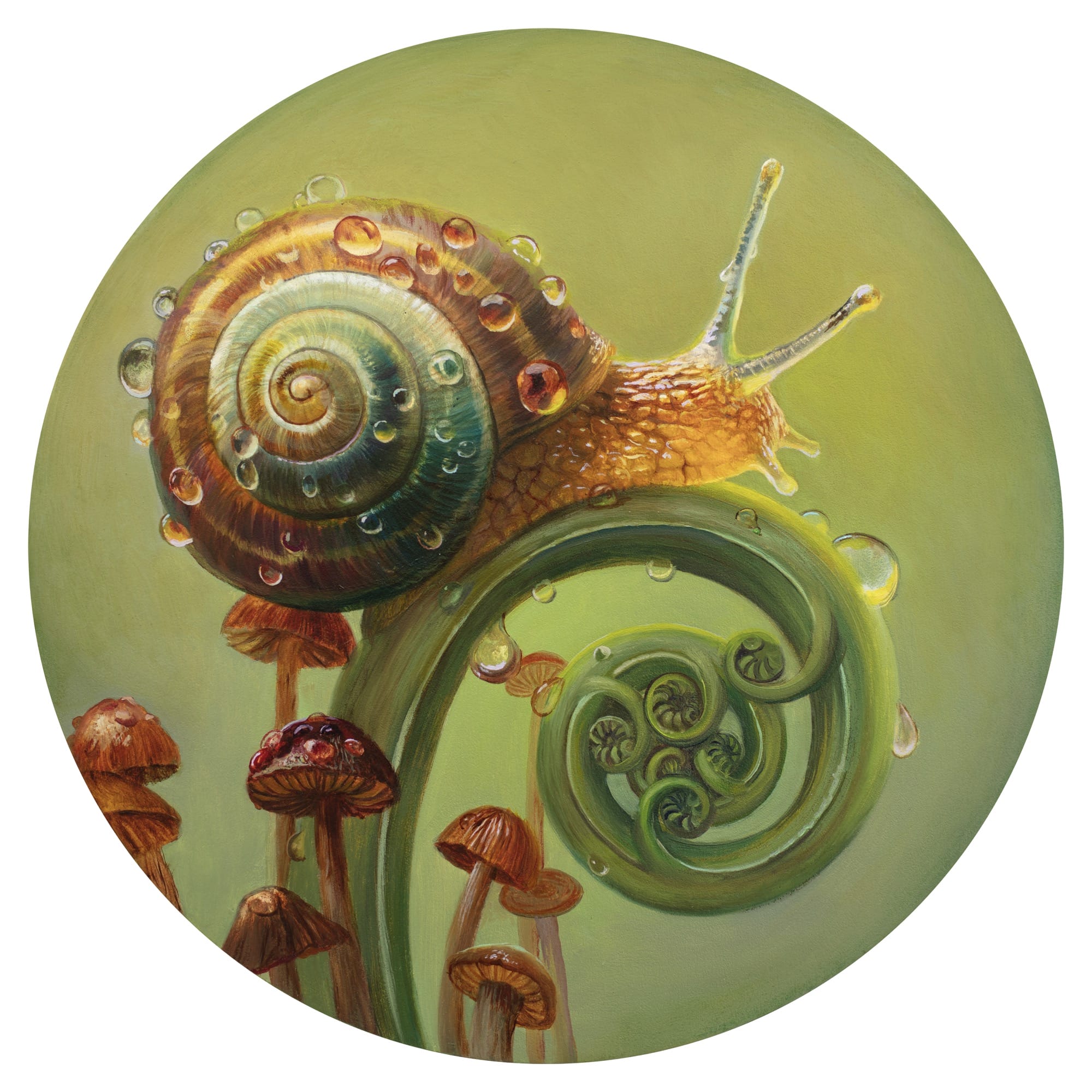 zwierzęta wiedzą, że wszystko wraca. Martin Wittfooth, praca 8.