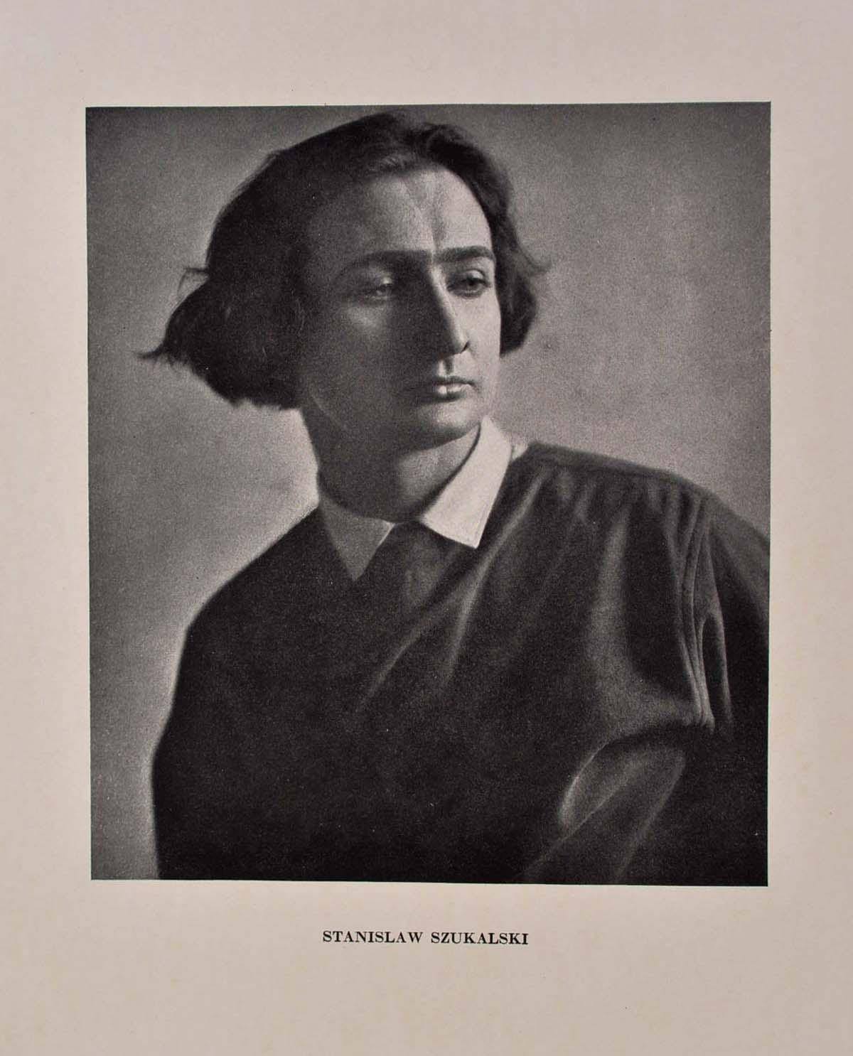 człowiek spada bardzo długo. Stanisław Szukalski, praca 2.