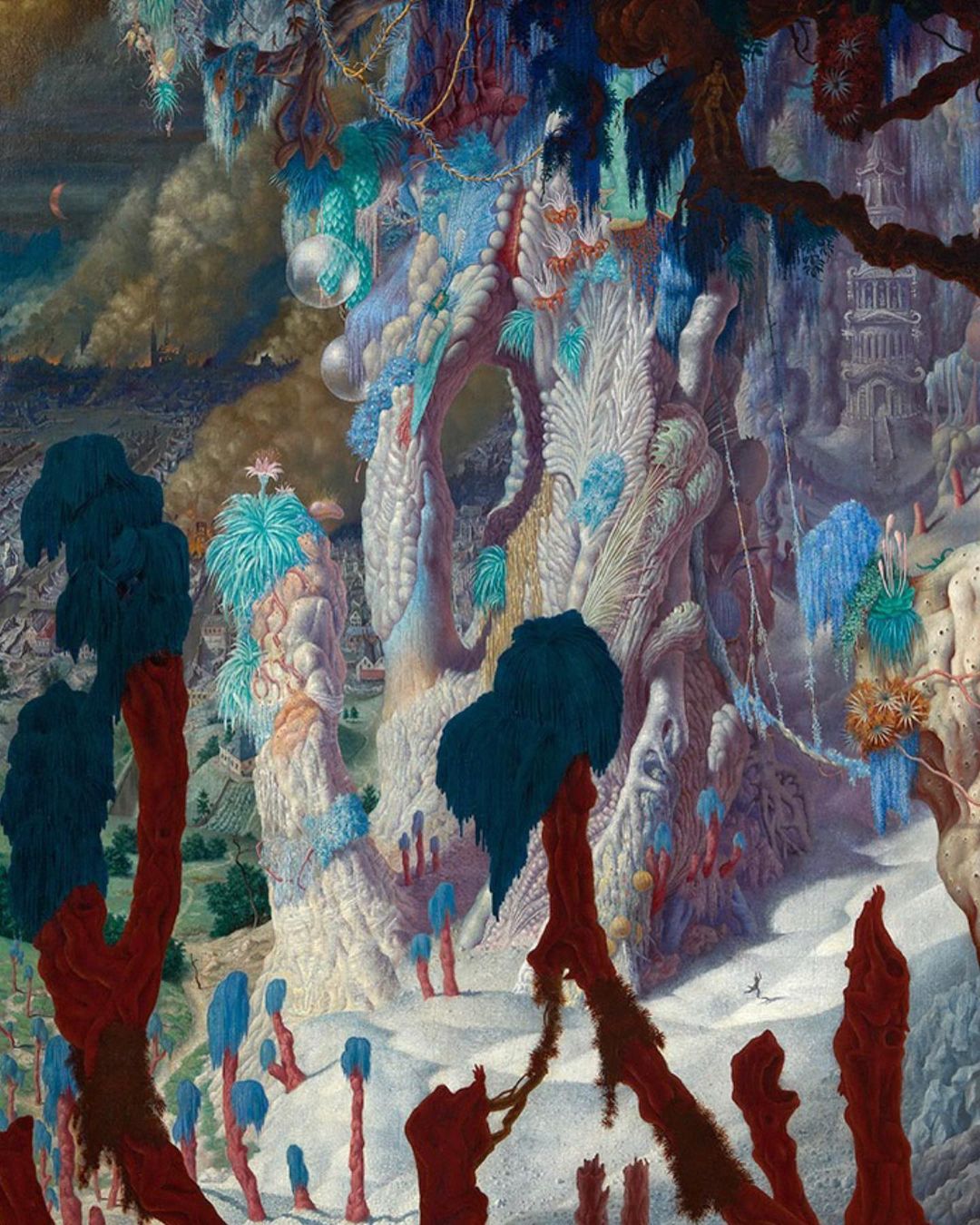 tutaj wszystko łączy się z czymś jeszcze. Johfra Bosschart, praca 8.