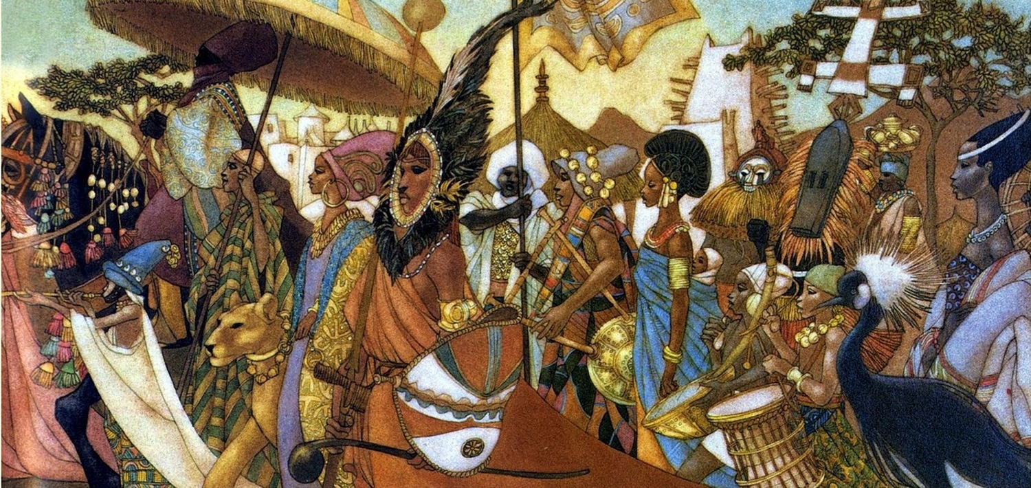 sercu wyrosły skrzydła. Leo and Diane Dillon, praca 7.