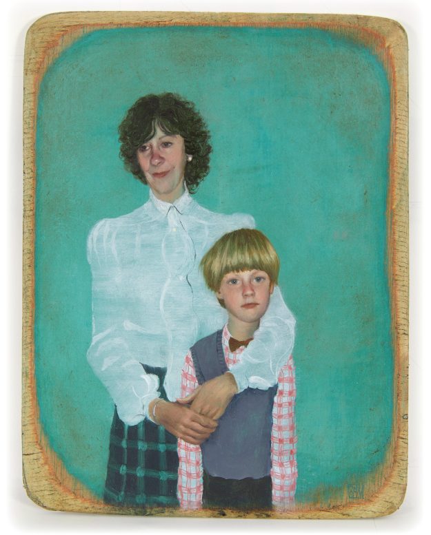 pół chłopca, całe dzieciństwo. Stuart Pearson Wright, praca 1.