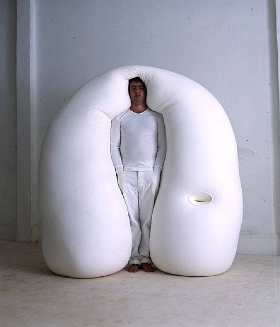 wejdź, to trochę jak ciało. Ernesto Neto, praca 1.