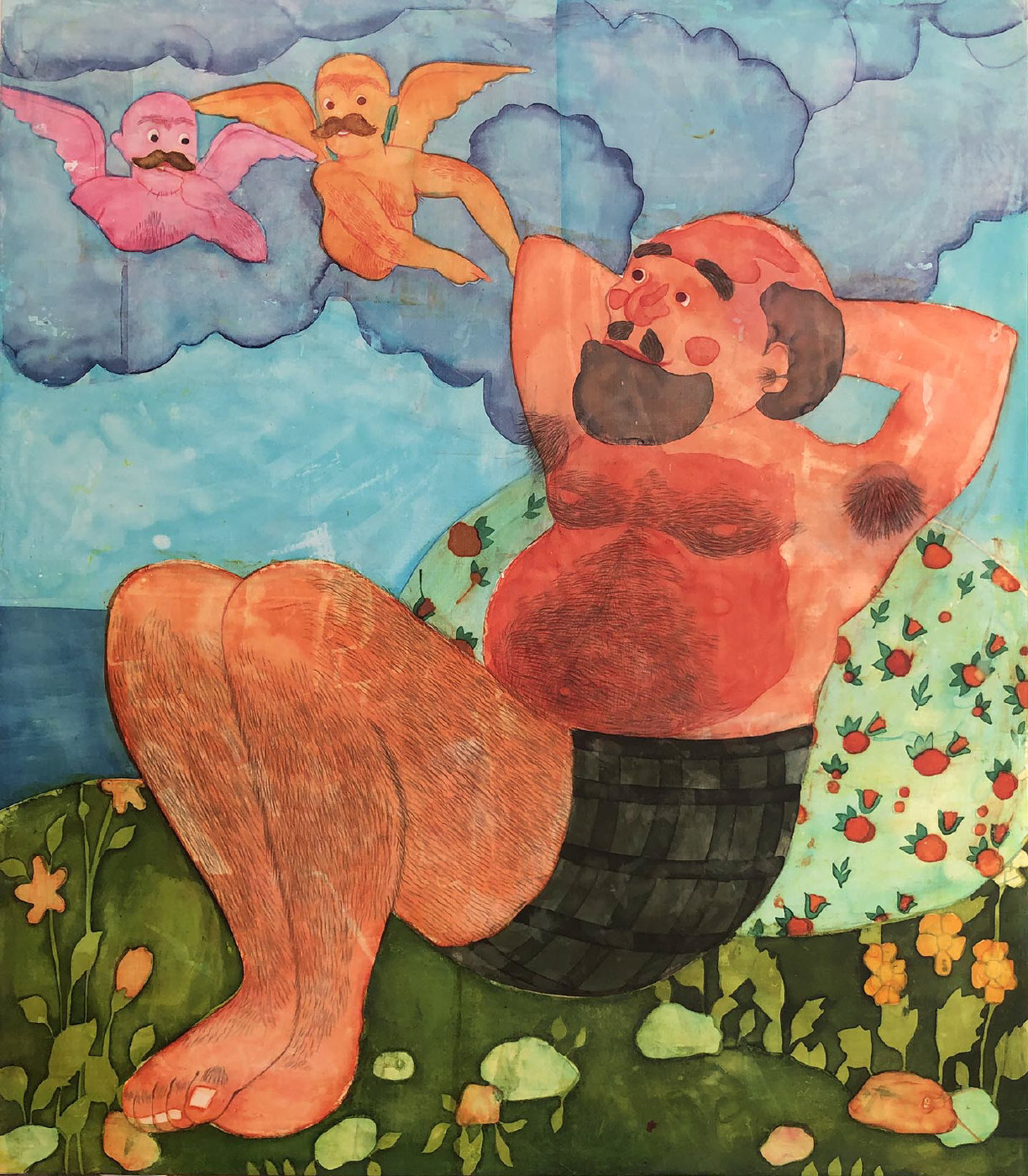 panowie stracili trochę powagi. Orkideh Torabi, praca 4.