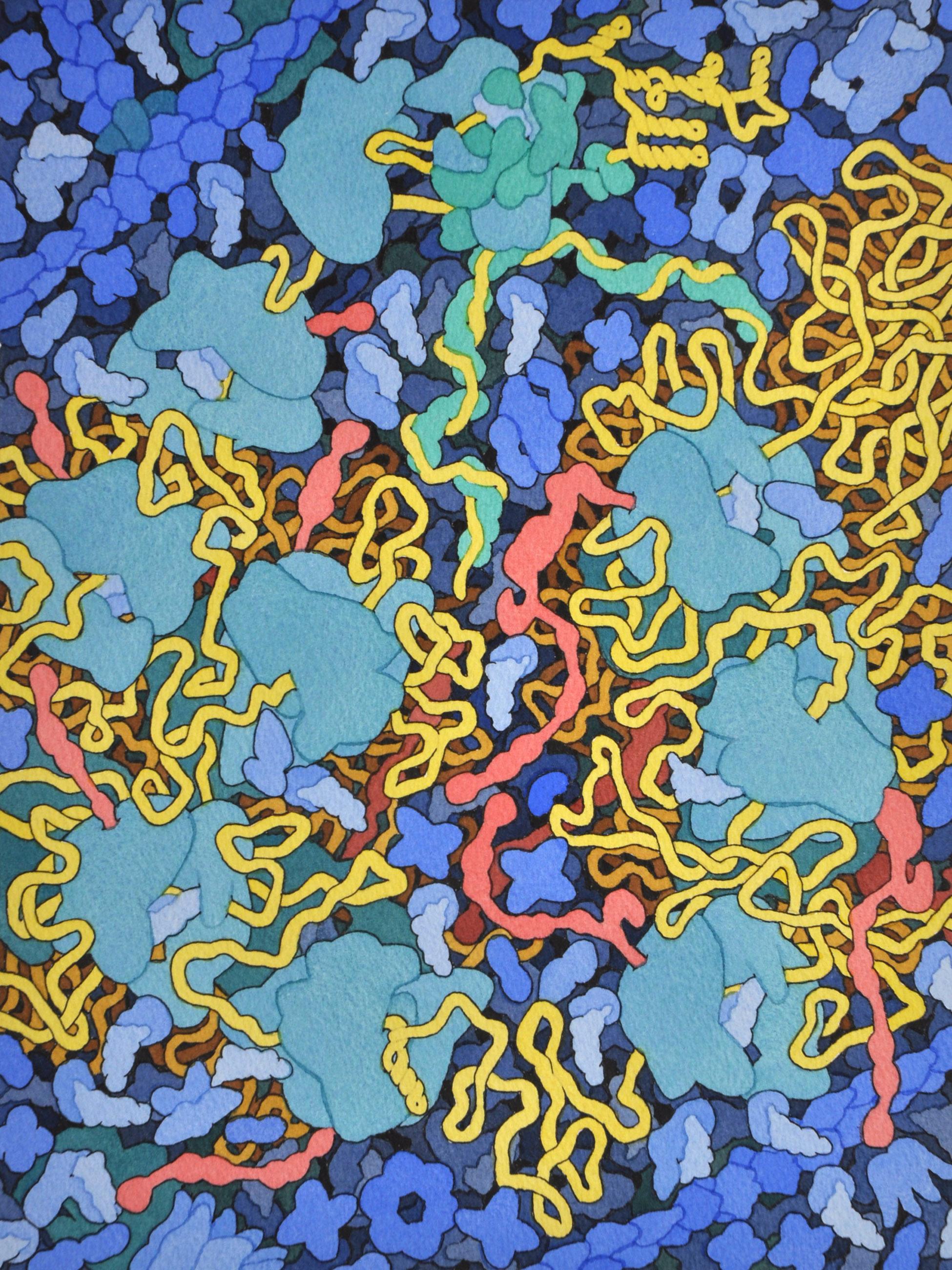 w każdej chwili dzieje się we mnie tyle. David S. Goodsell, praca 2.