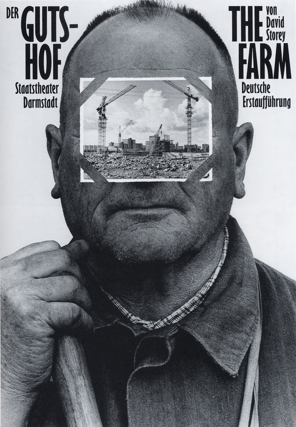 ulica zatrzymuje mnie plakatem. Frieder Grindler, praca 10.