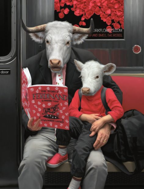 zwierzęta też dojeżdżają metrem. Matthew Grabelsky, praca 1.