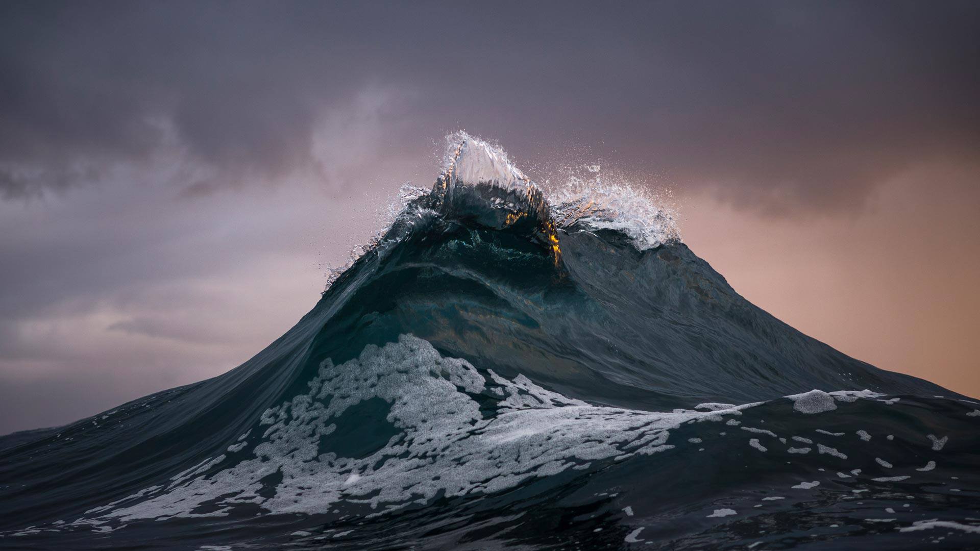 morze zatrzymało oddech. Ray Collins, praca 4.