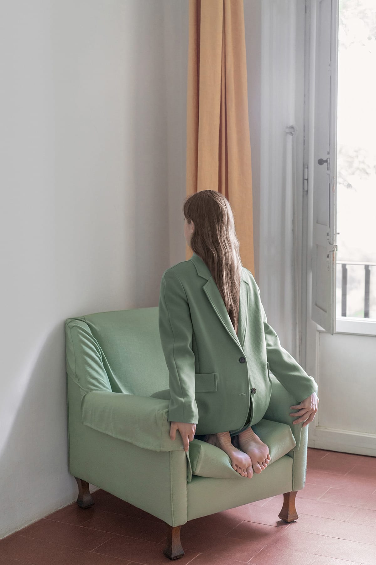 zwyczajny pokój, niedorzeczna sytuacja. Brooke DiDonato, praca 2.