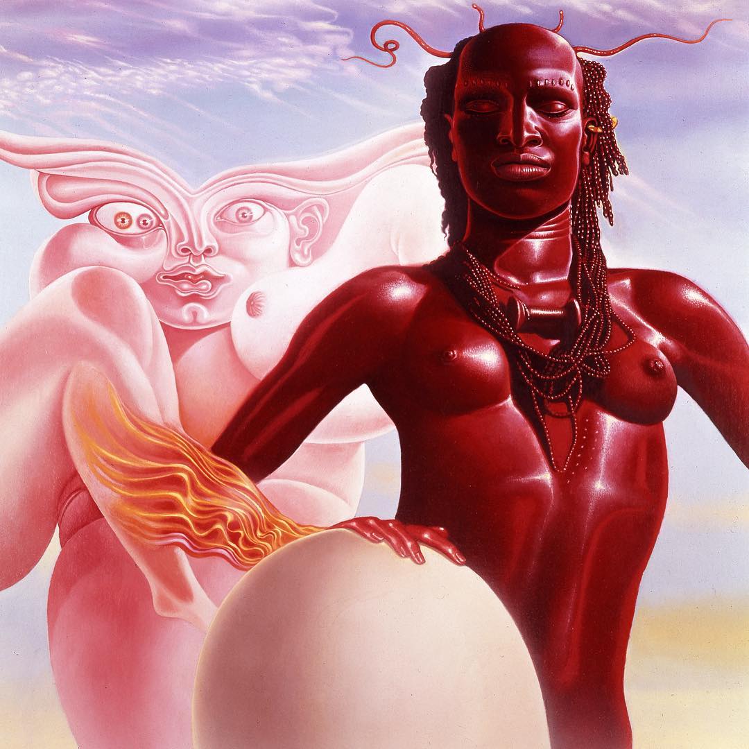 za kolorem jest kolejny kolor. Mati Klarwein, praca 5.