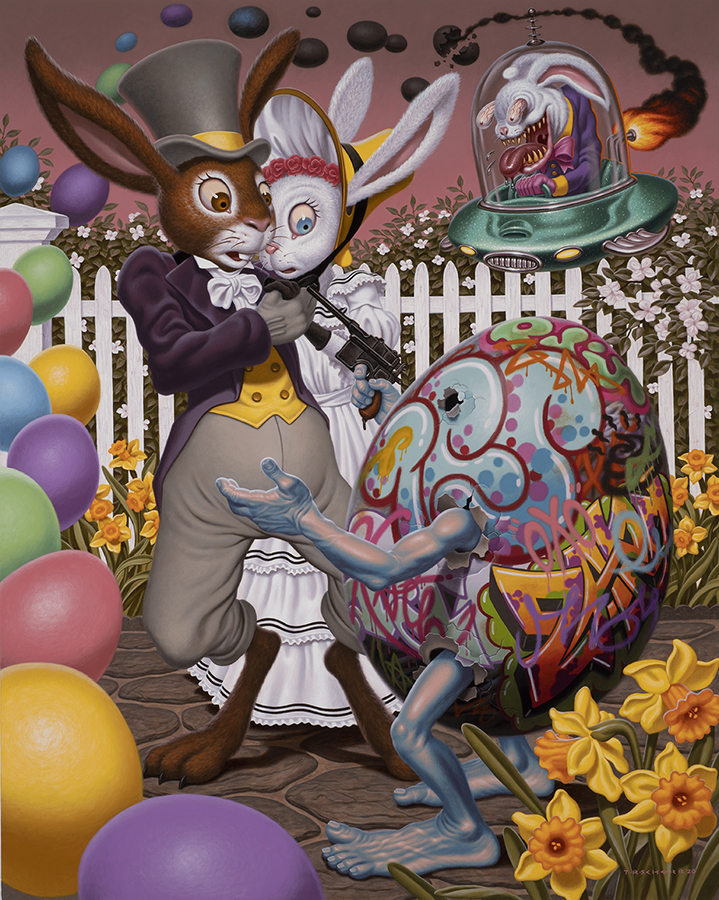 wszystko, czego nie było w kreskówce. Todd Schorr, praca 4.