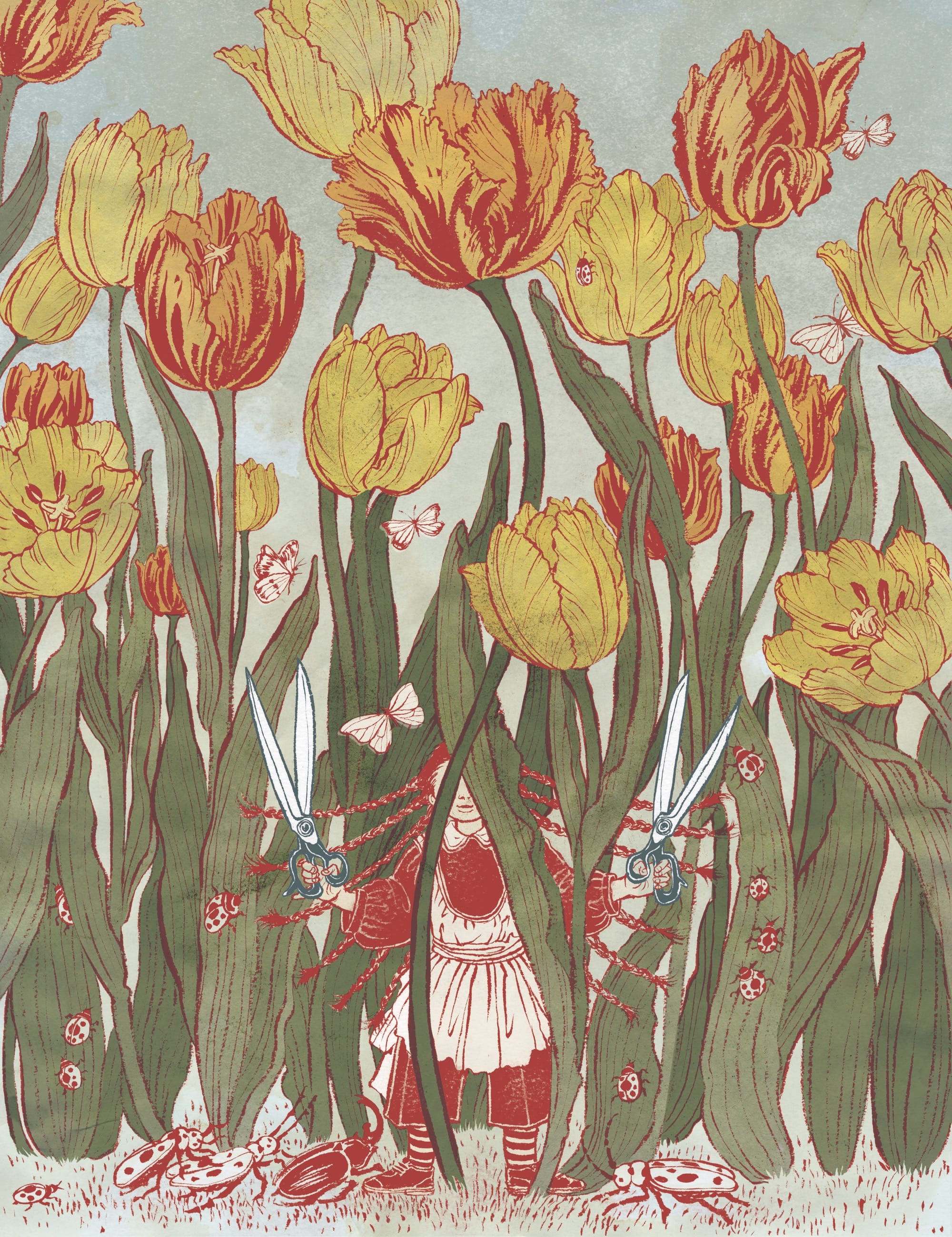 dawne lato, nie całkiem prawdziwe. Yuko Shimizu, praca 2.