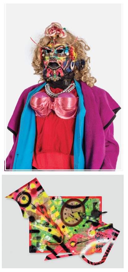 litery szykują się do odlotu. Rammellzee, praca 6.