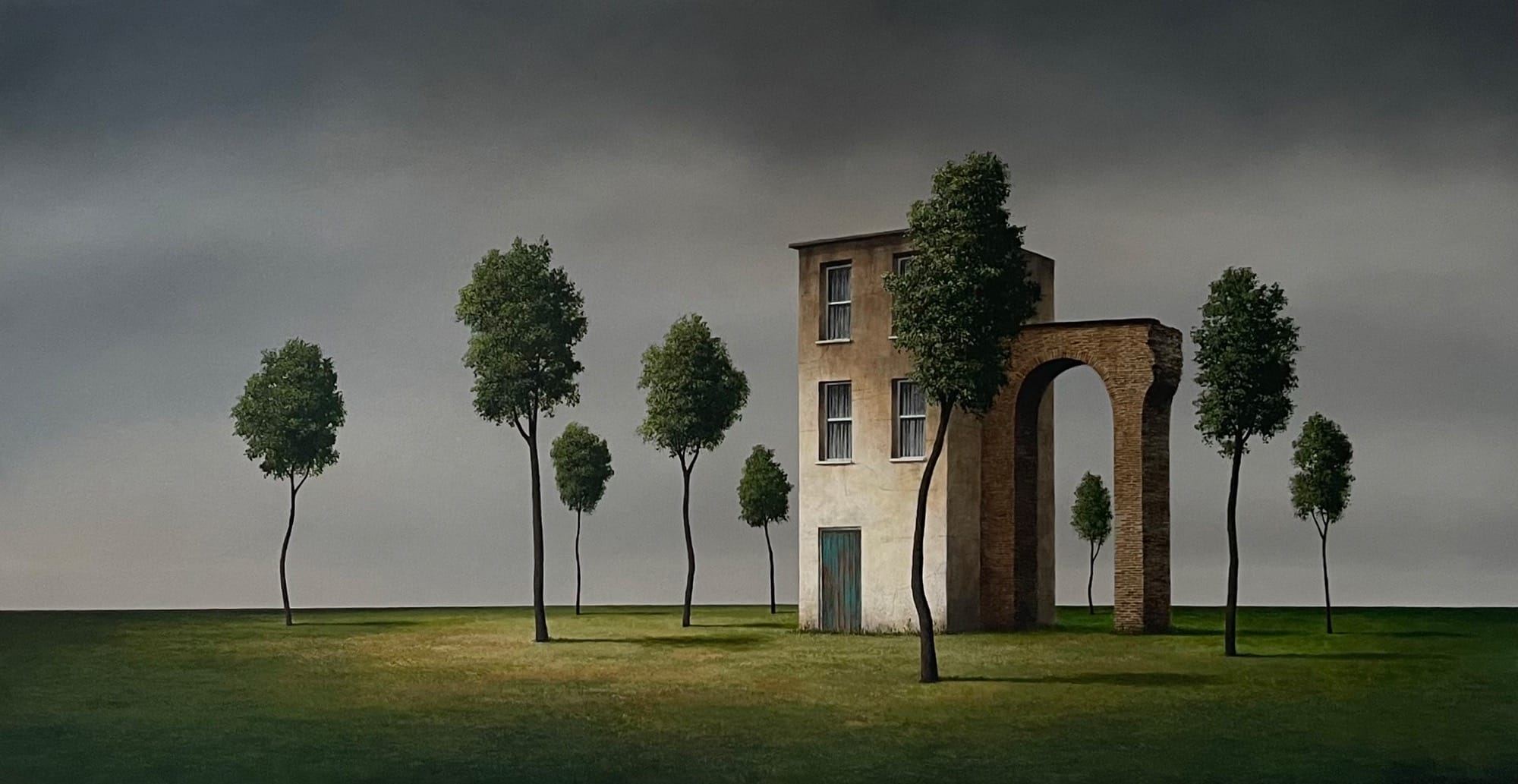dom czeka na złą pogodę. Lee Madgwick, praca 7.