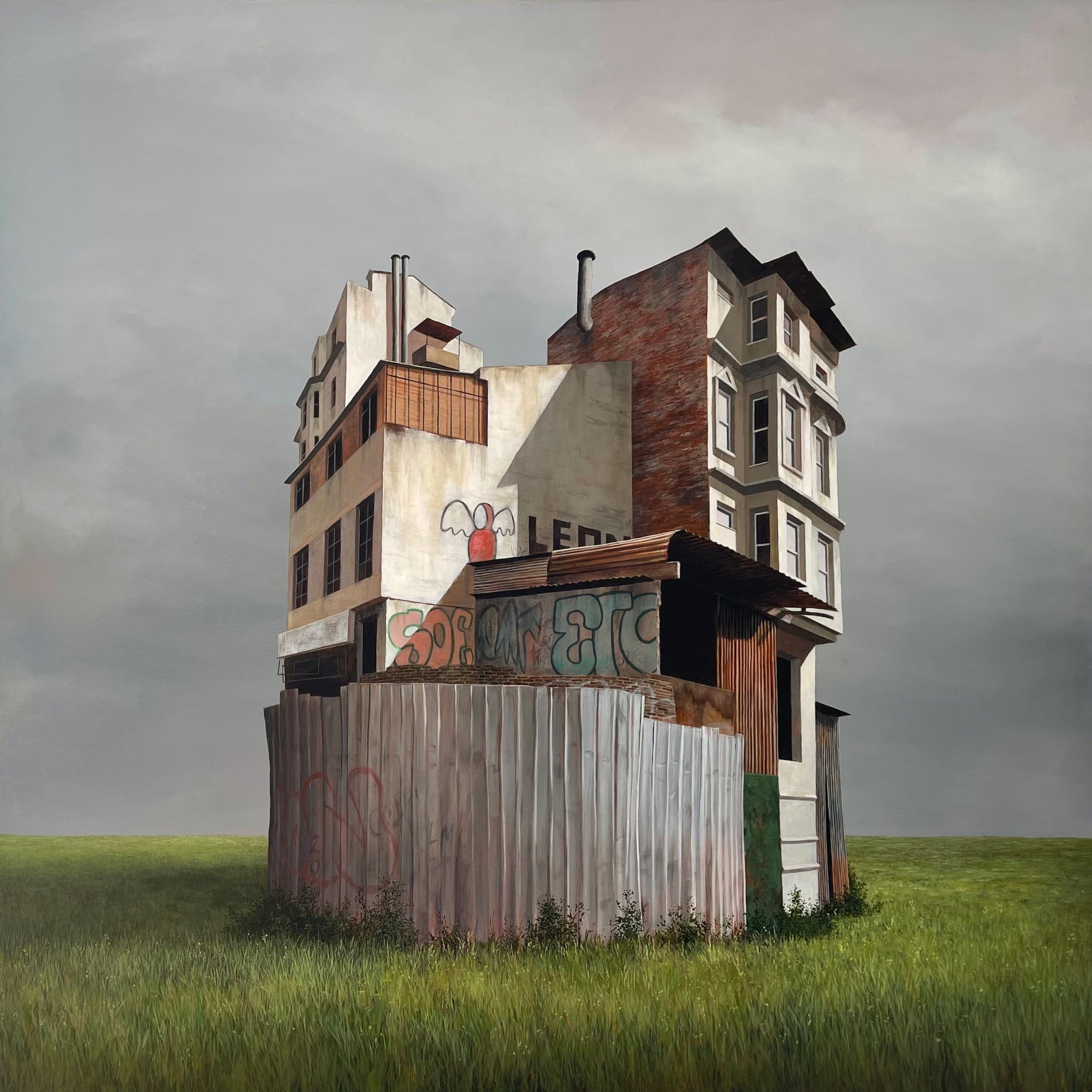 kto mieszkał tu przed roślinami. Lee Madgwick, praca 6.