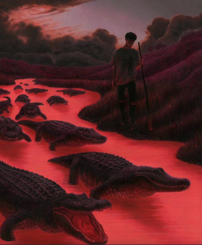 coś wisi w tym powietrzu. Casey Weldon, praca 3.