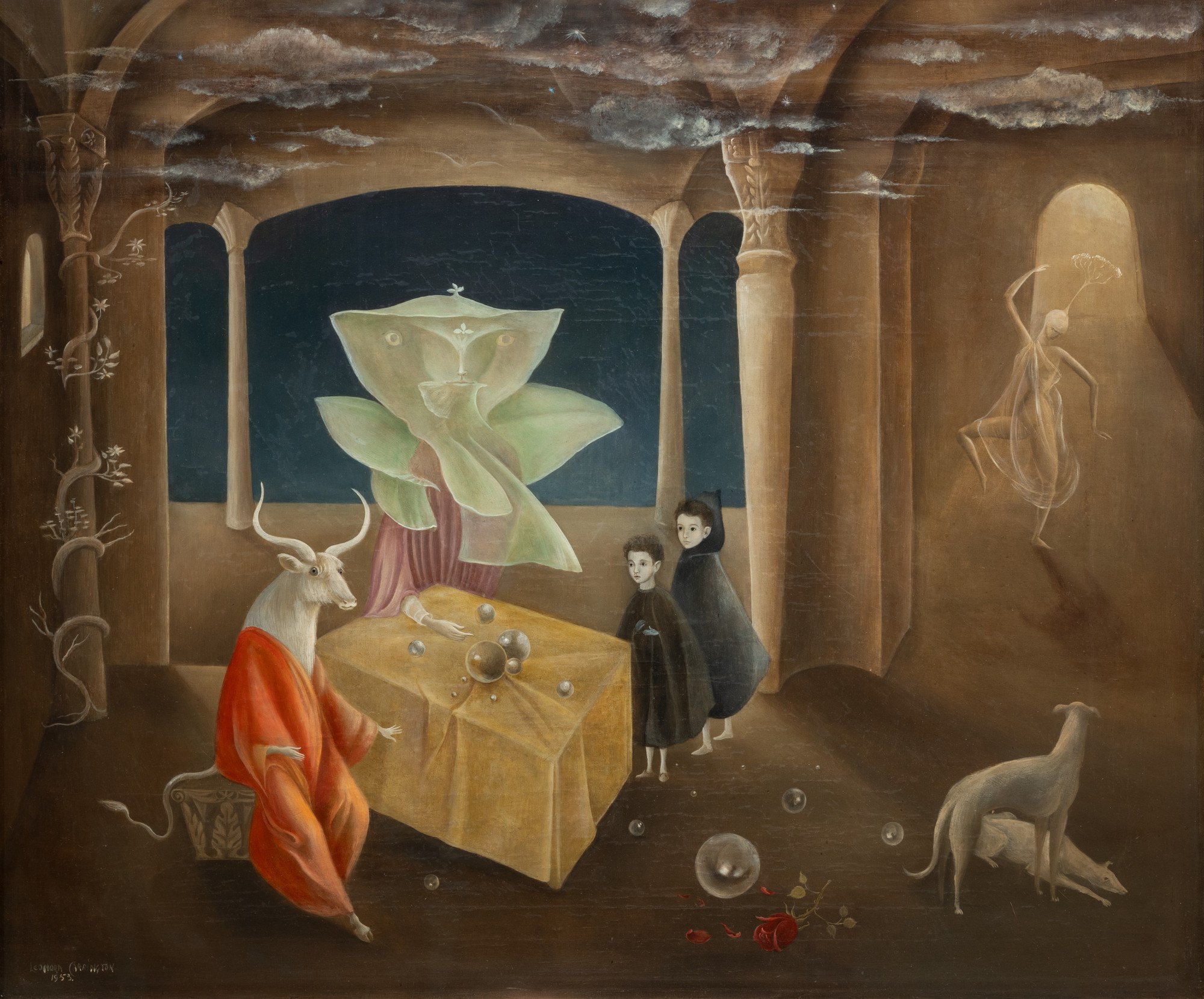 kochany koszmarze, piszę do ciebie. Leonora Carrington, praca 5.