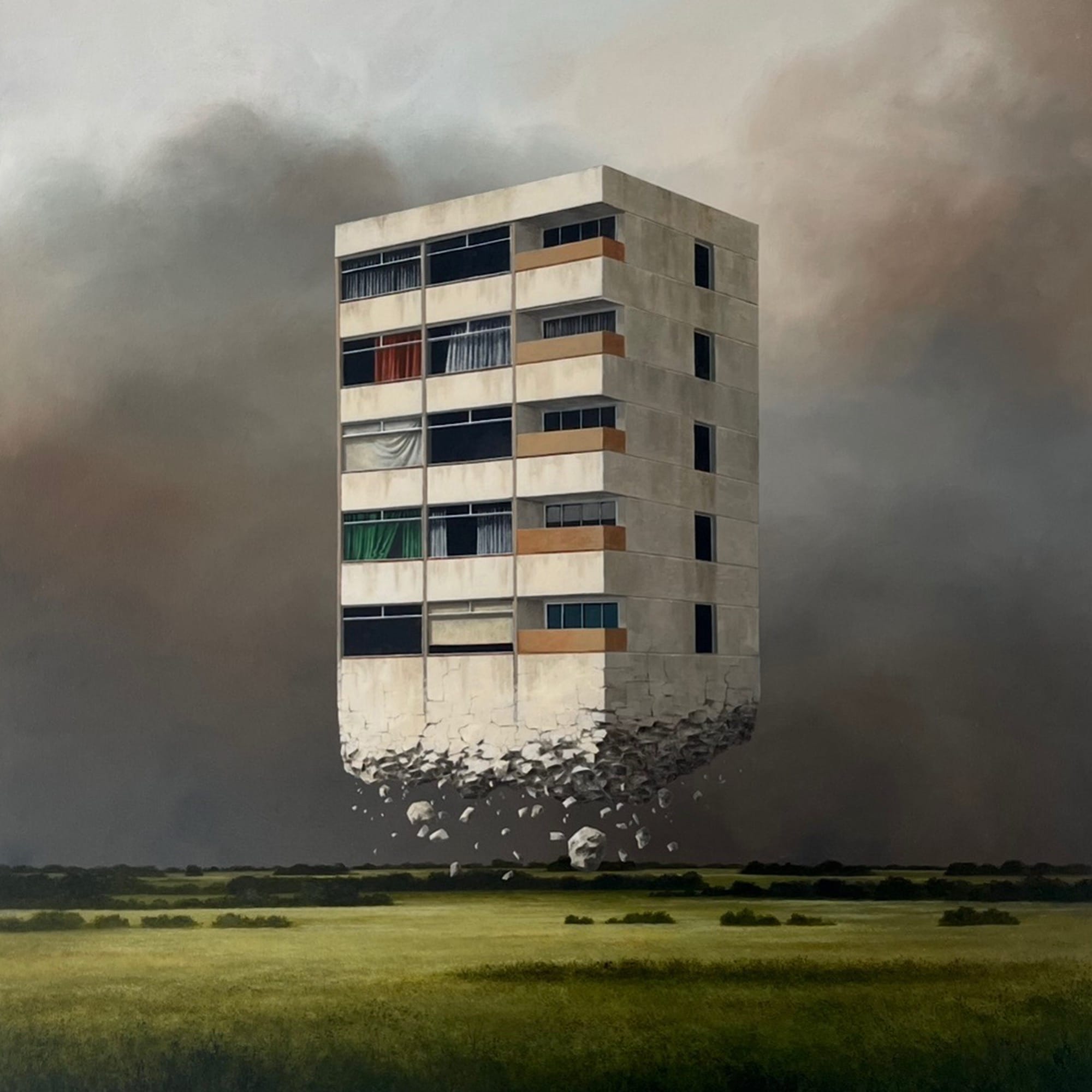 dom czeka na złą pogodę. Lee Madgwick, praca 1.