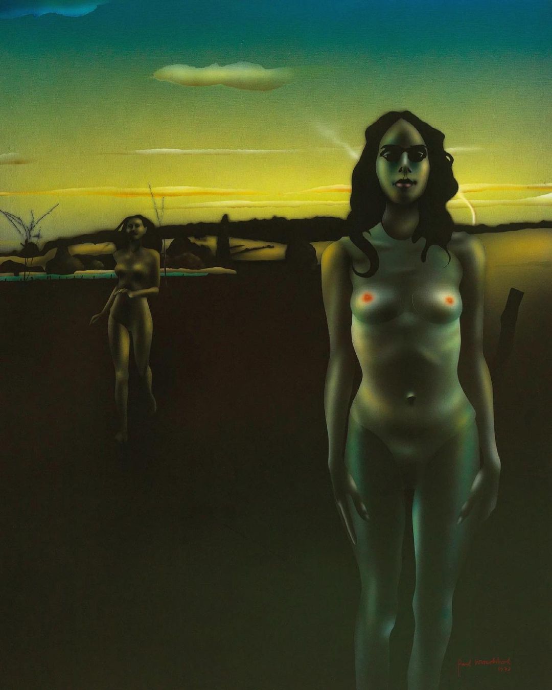 wyobraźnia zostawiła odciski palców. Paul Wunderlich, praca 5.