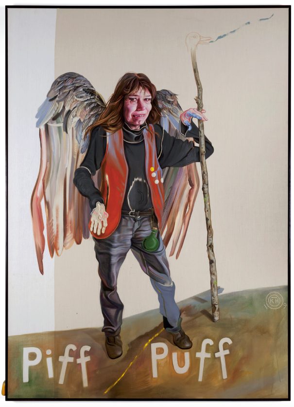 moi znajomi nie mieszczą się w kadrze. Kati Heck, praca 1.